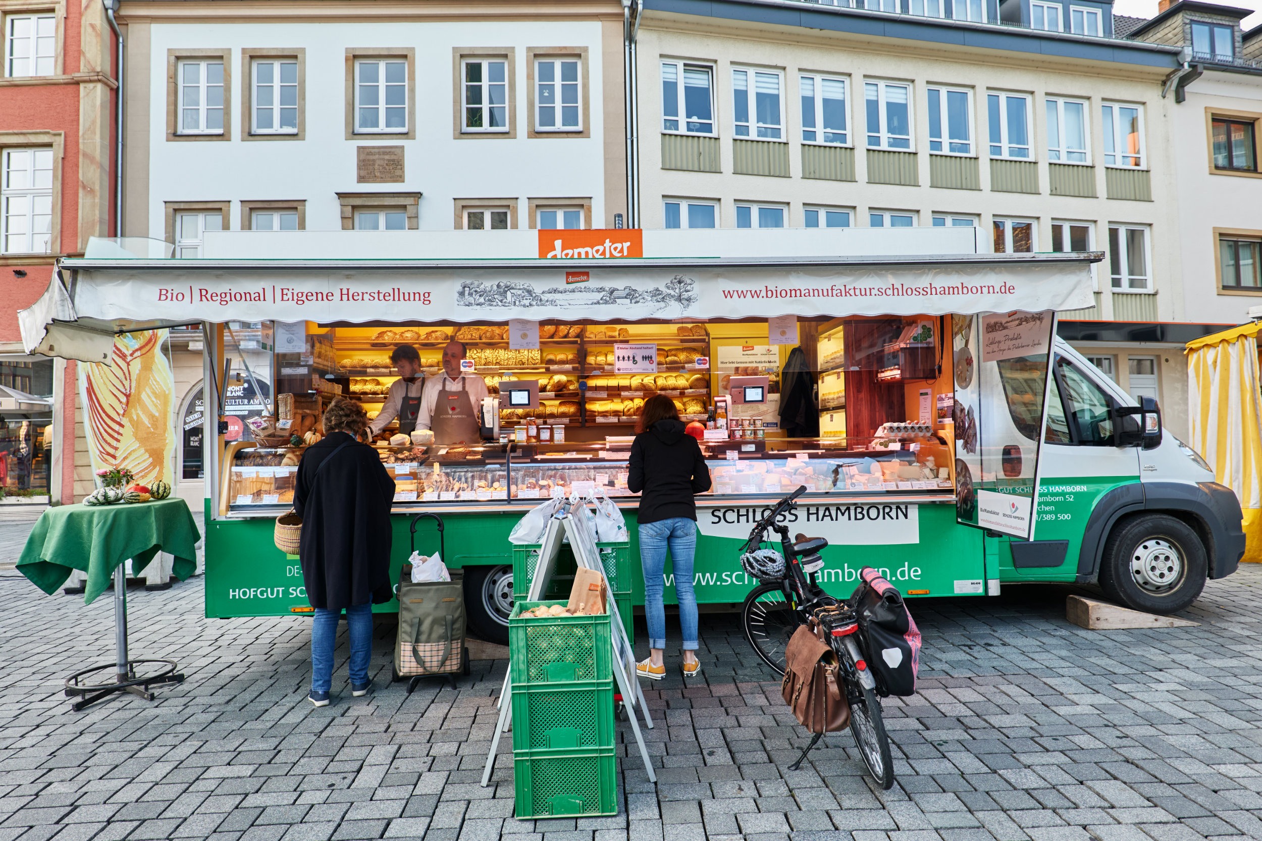 Marktwagen in Paderborn