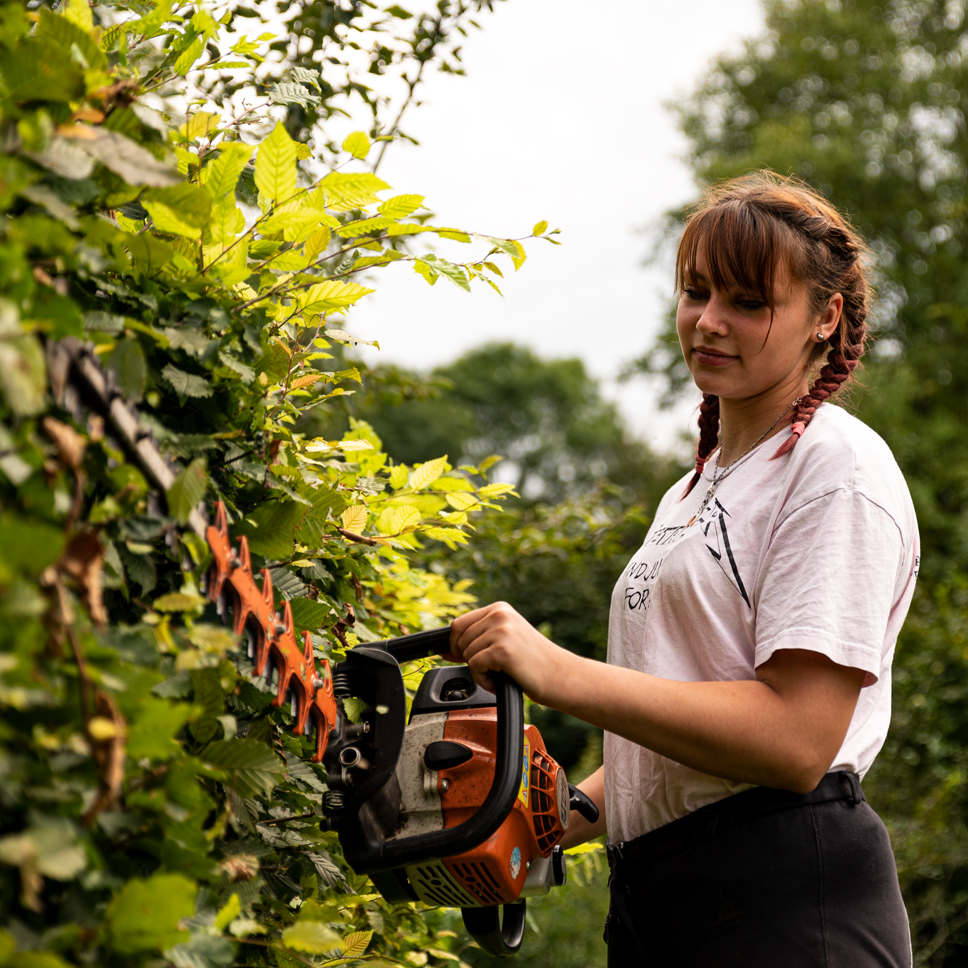 Gartenarbeit