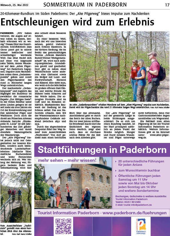 Pilgerweg Pilgerweg