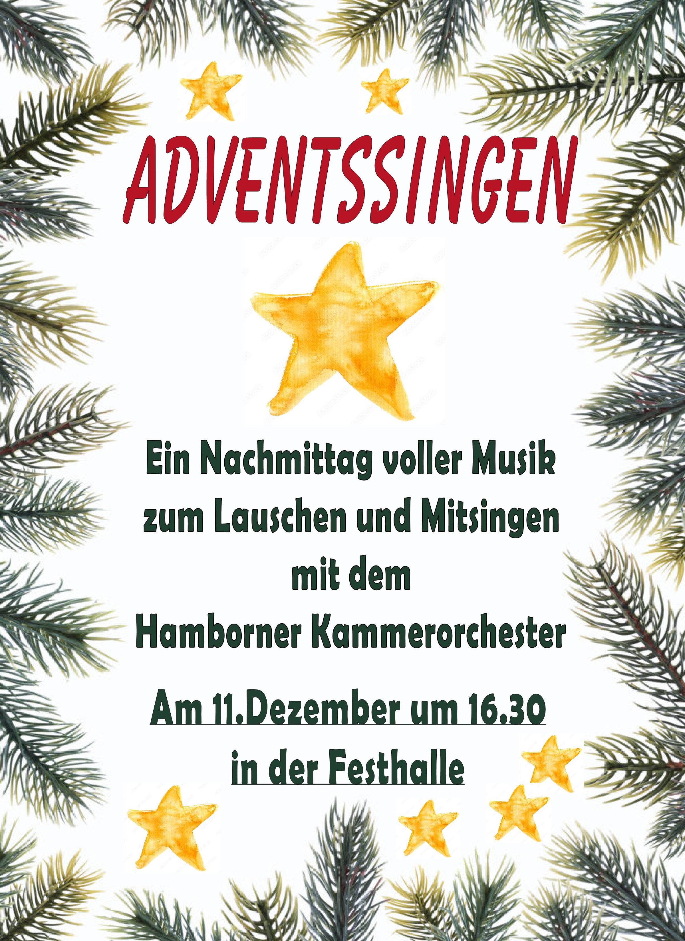 Adventssingen Adventssingen