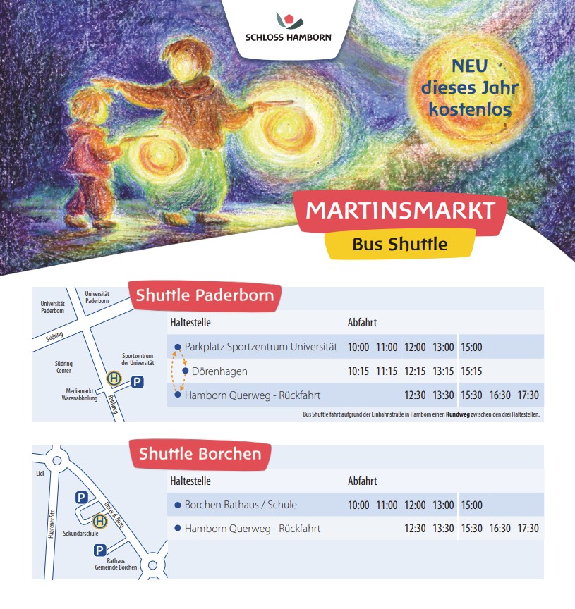 Martinsmarkt 2025 BusShuttle Infos