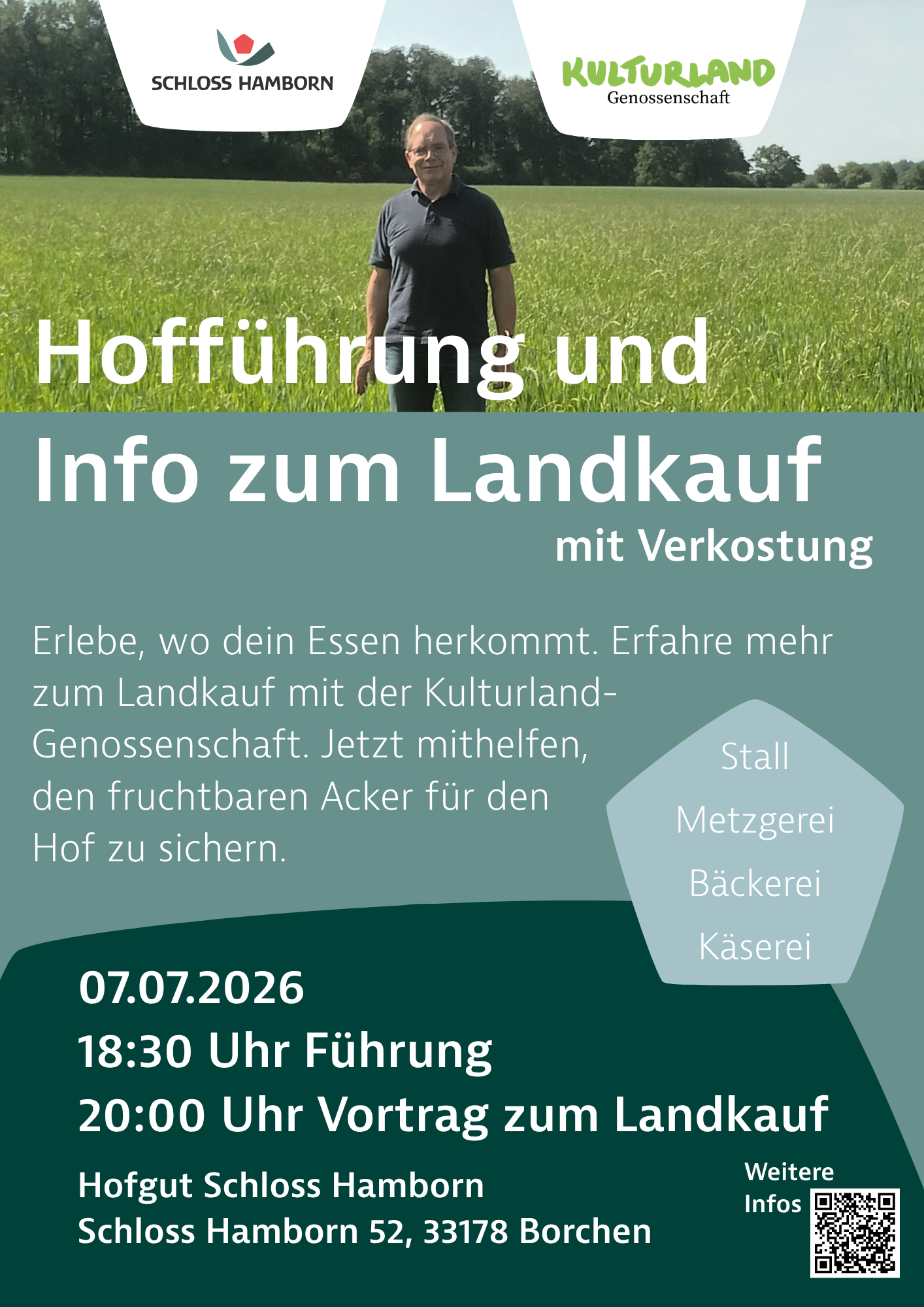 Plakat Hofführung